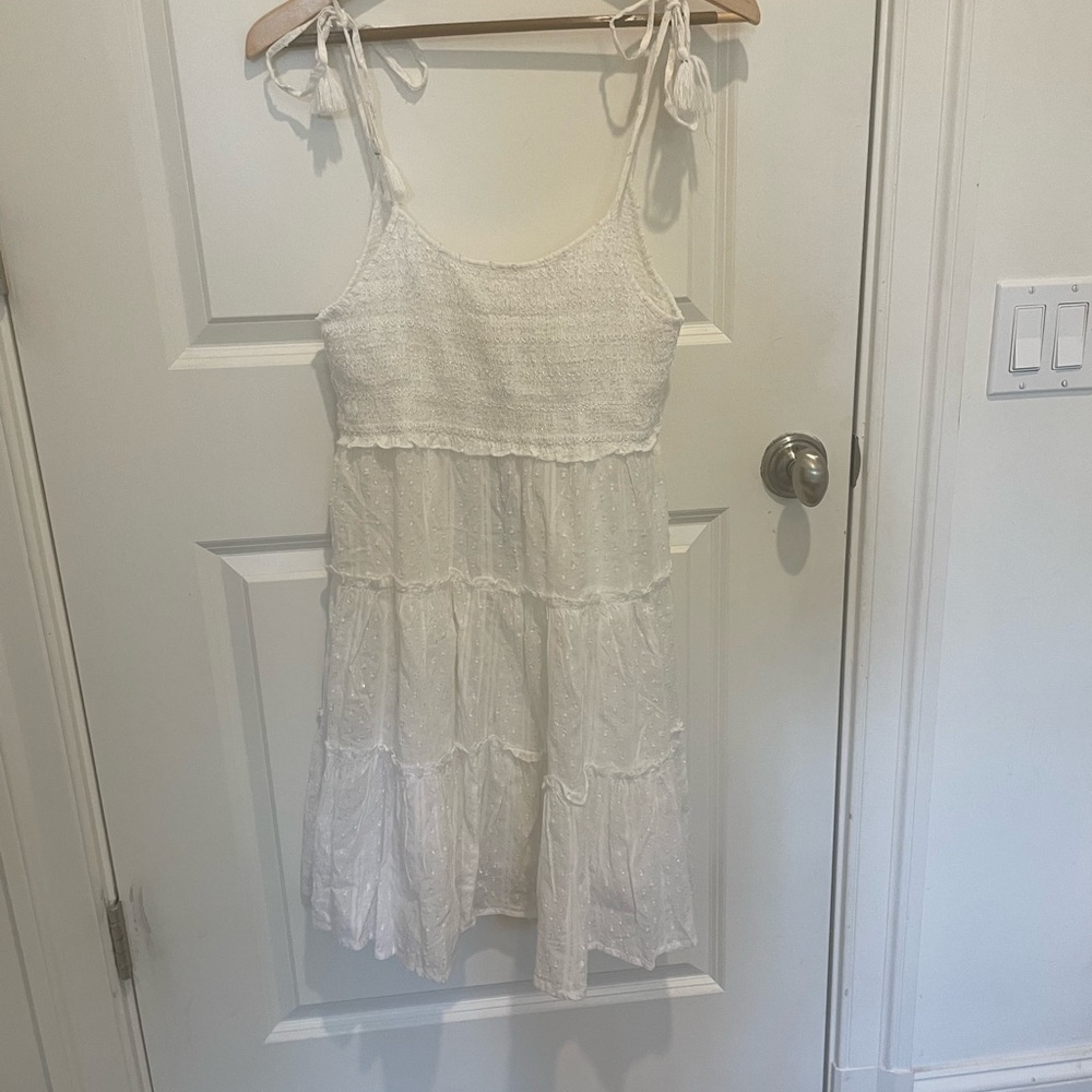 White summer dress
